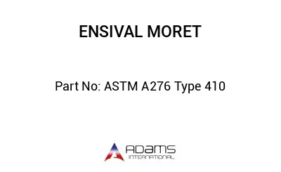 ASTM A276 Type 410