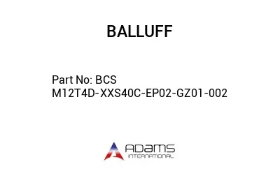 BCS M12T4D-XXS40C-EP02-GZ01-002									