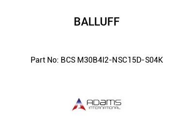 BCS M30B4I2-NSC15D-S04K									