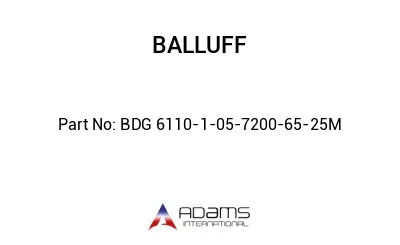 BDG 6110-1-05-7200-65-25M									