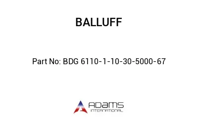 BDG 6110-1-10-30-5000-67									