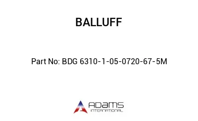 BDG 6310-1-05-0720-67-5M									