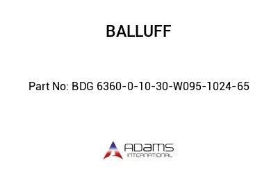 BDG 6360-0-10-30-W095-1024-65									