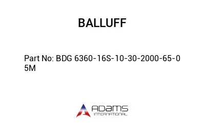 BDG 6360-16S-10-30-2000-65-0	5M								