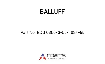 BDG 6360-3-05-1024-65									