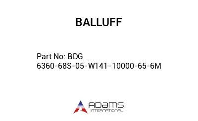 BDG 6360-68S-05-W141-10000-65-6M									