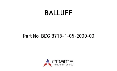 BDG 8718-1-05-2000-00									