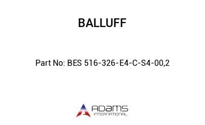 BES 516-326-E4-C-S4-00,2