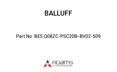 BES Q08ZC-PSC20B-BV02-509									