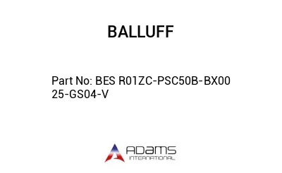 BES R01ZC-PSC50B-BX00	25-GS04-V								