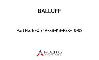 BFO 74A-XB-KB-PZK-10-02									