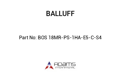 BOS 18MR-PS-1HA-E5-C-S4									