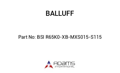 BSI R65K0-XB-MXS015-S115									