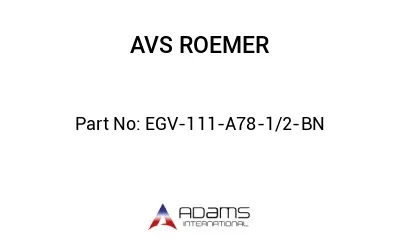EGV-111- A78-1/2 BN
