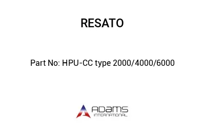 HPU-CC type 2000/4000/6000